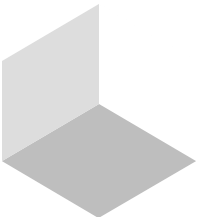 white C quadrat studio cube logo